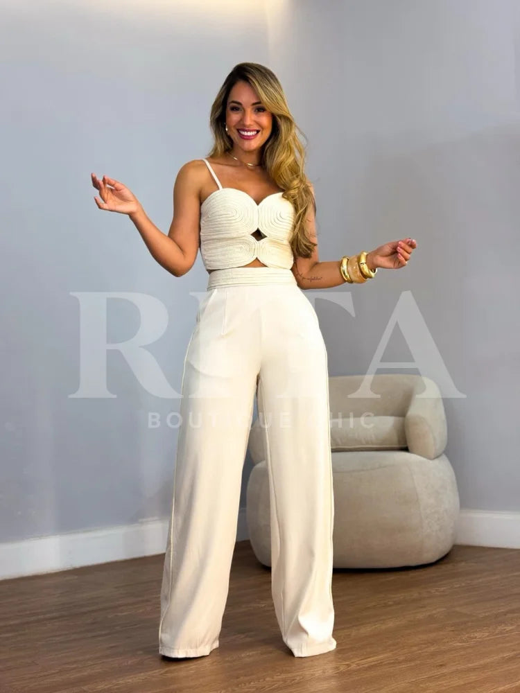 Calça Cristal cor-06 / p Blusa