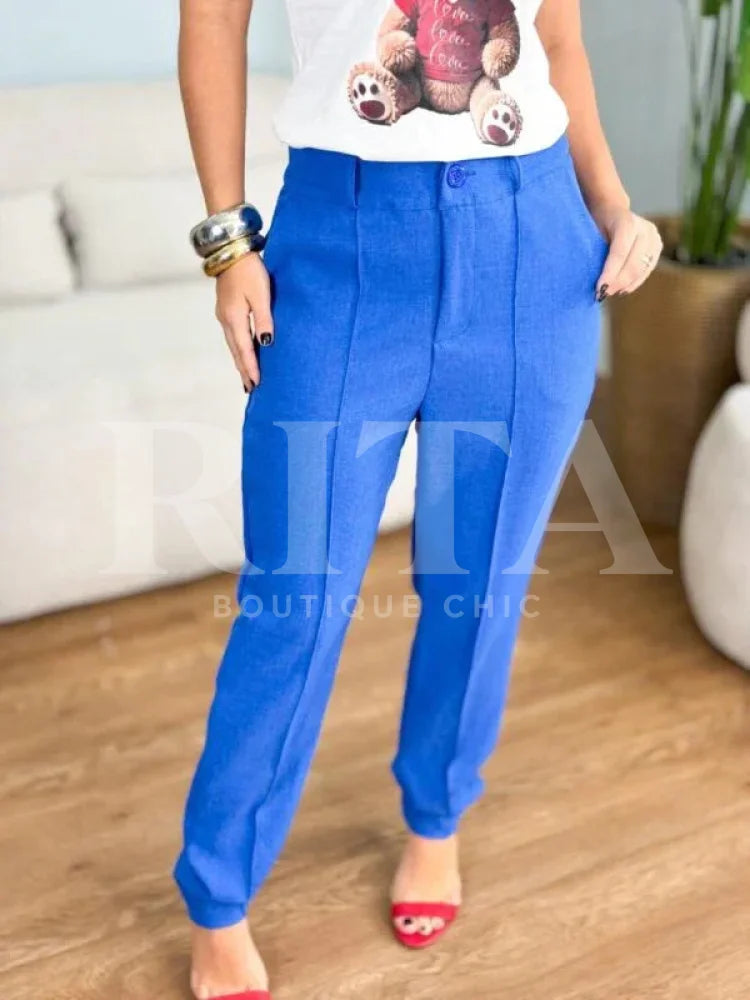 Calça linho Skine Calça