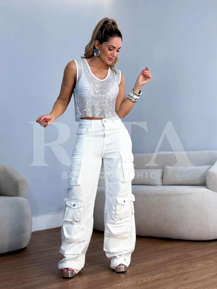 Calça Poder Cargo Blusa