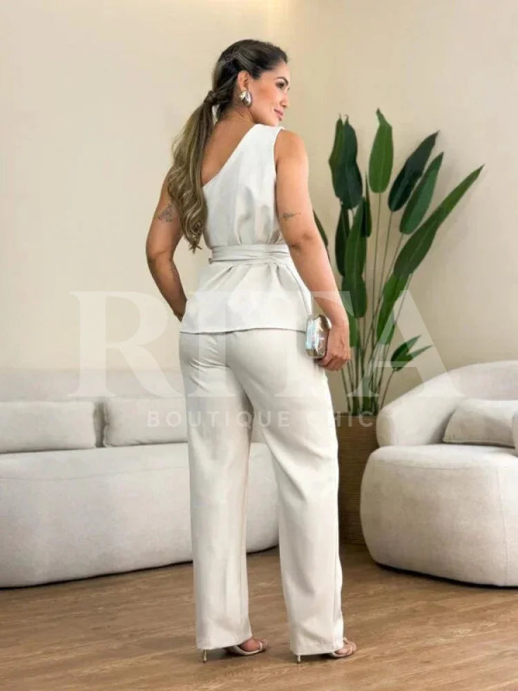 Conjunto alfaiataria calça Calça