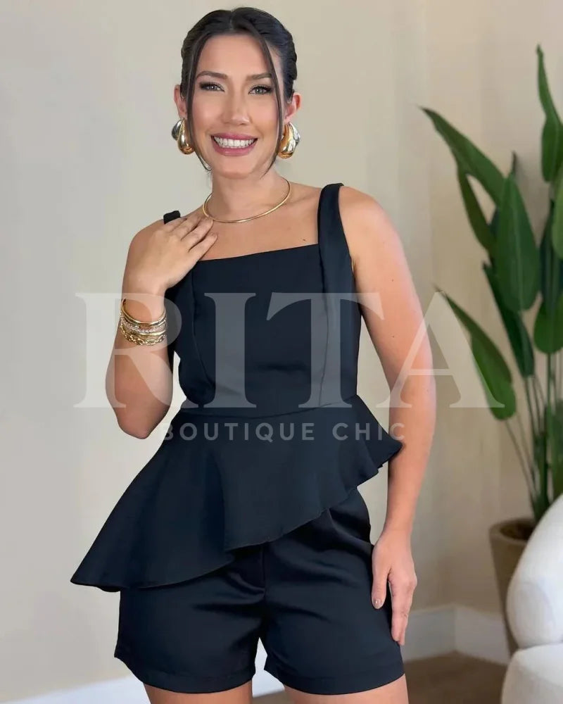 Conjunto Bella preto-6 / p vestido07