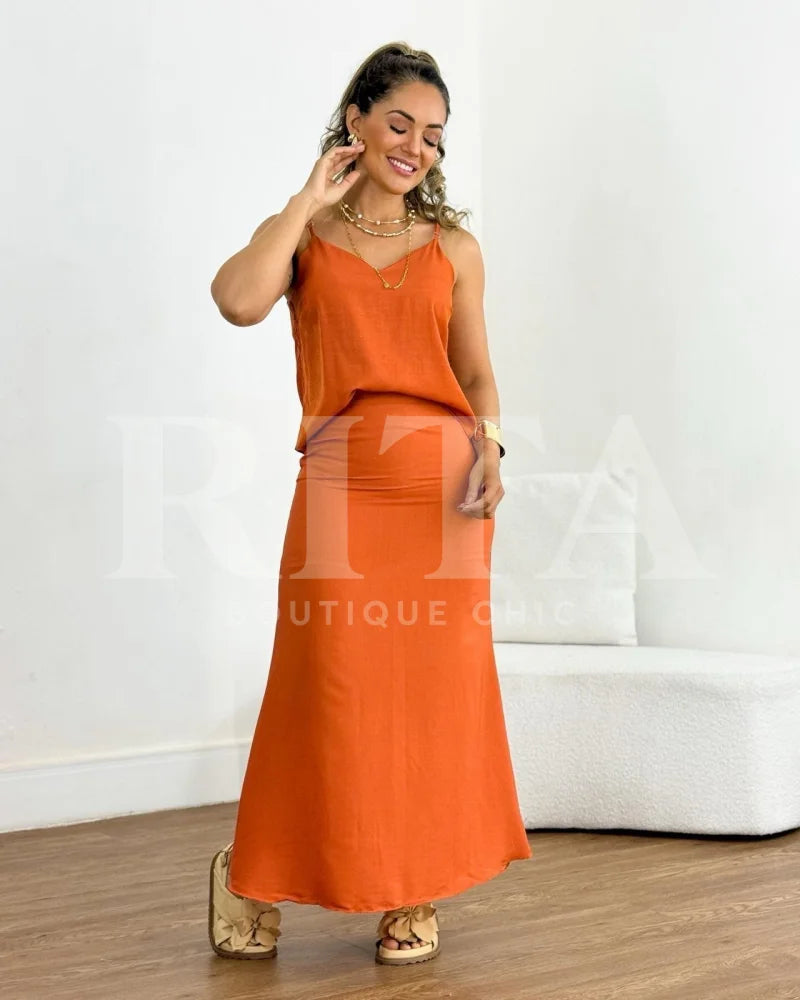 Conjunto Charme cor-03-1 / p Blusa