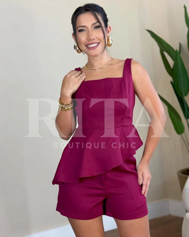 Conjunto Clássica cor-05 / p Blusa