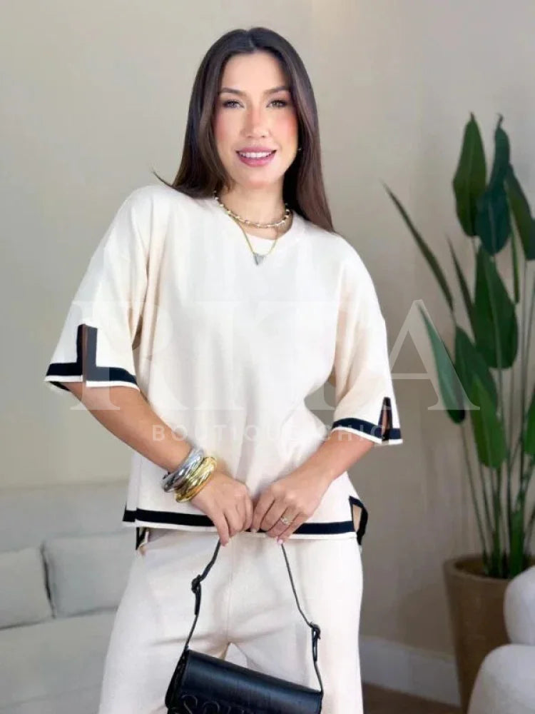 Conjunto Confy Tricot Calça