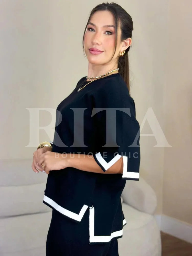 Conjunto Confy Tricot Calça