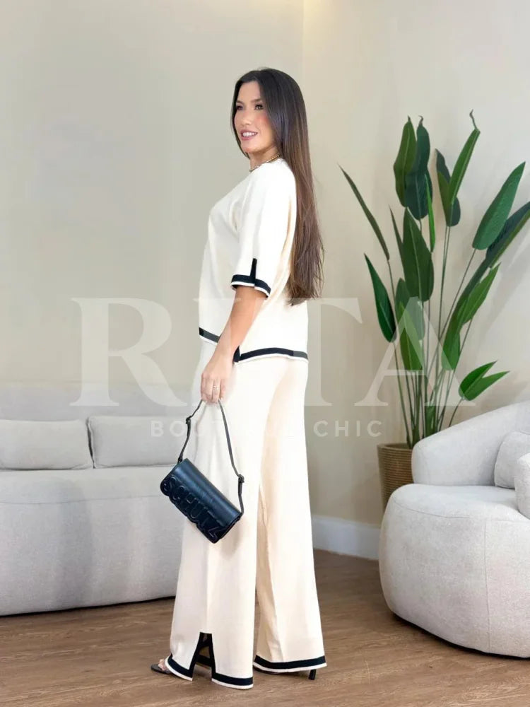 Conjunto Confy Tricot Calça