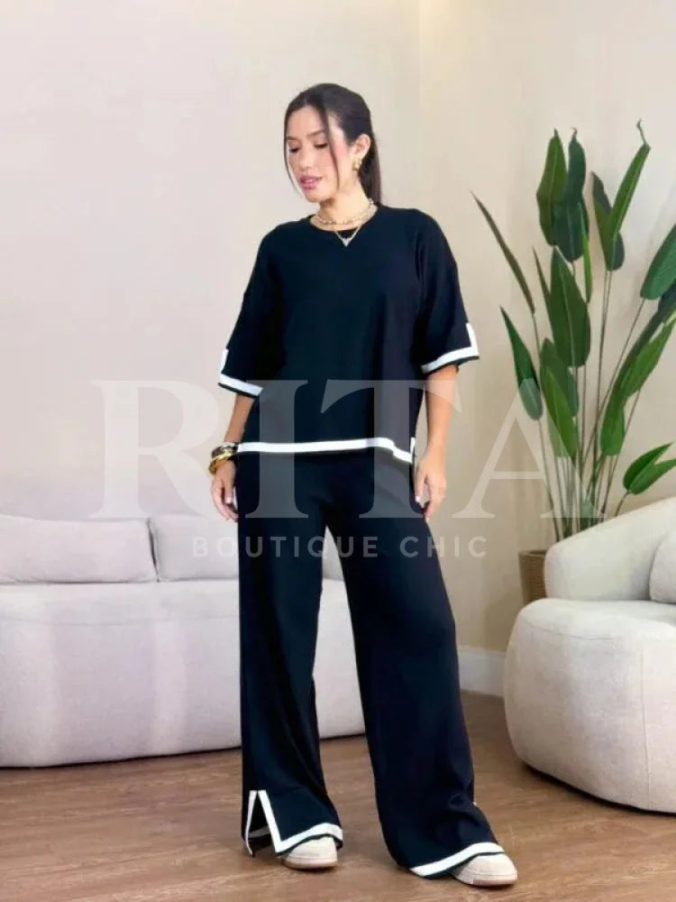 Conjunto Confy Tricot Calça