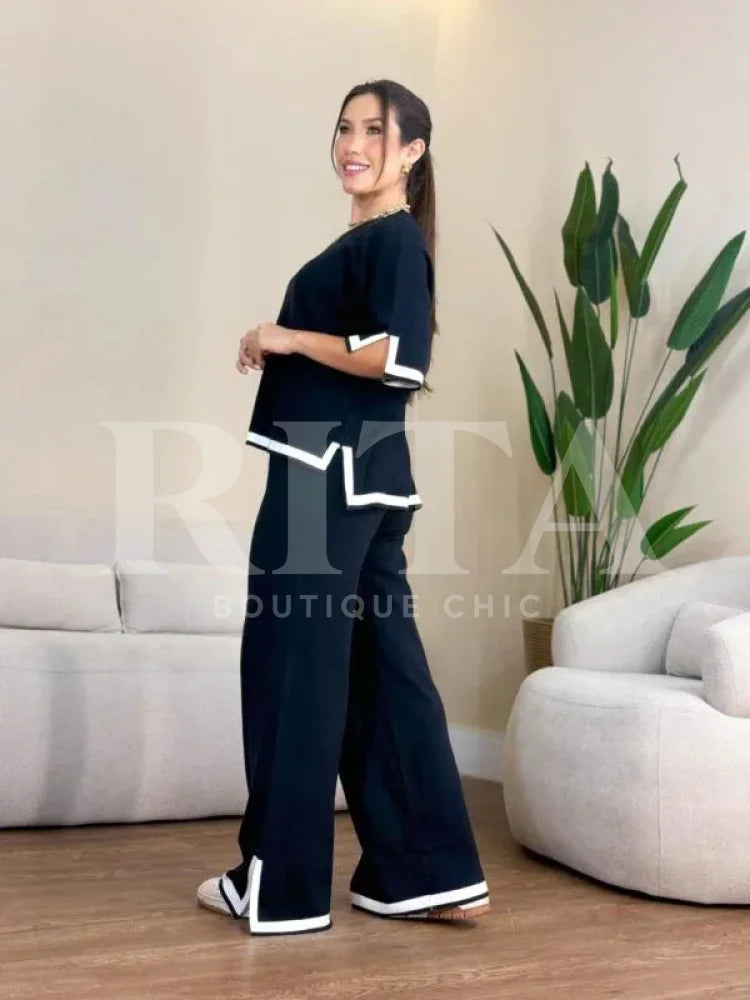 Conjunto Confy Tricot Calça