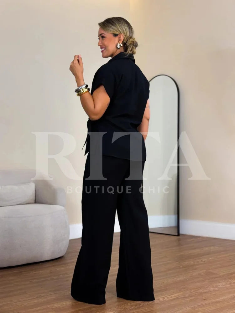 Conjunto Marrant pantalona Calça