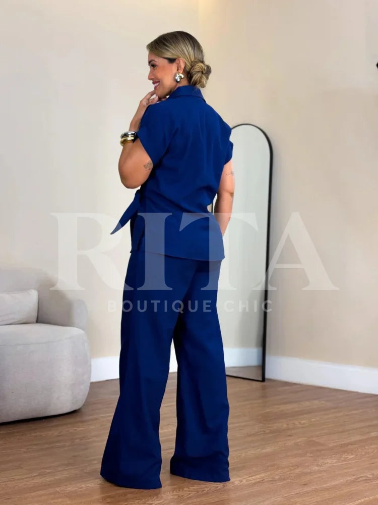 Conjunto Marrant pantalona Calça