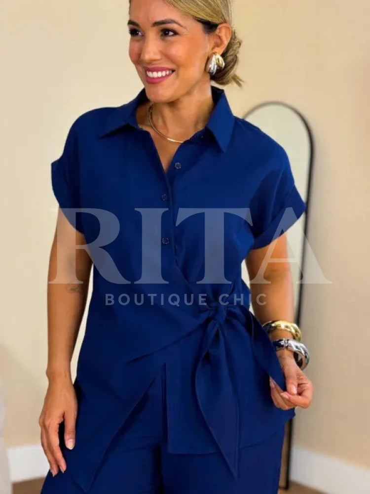 Conjunto Marrant pantalona Calça