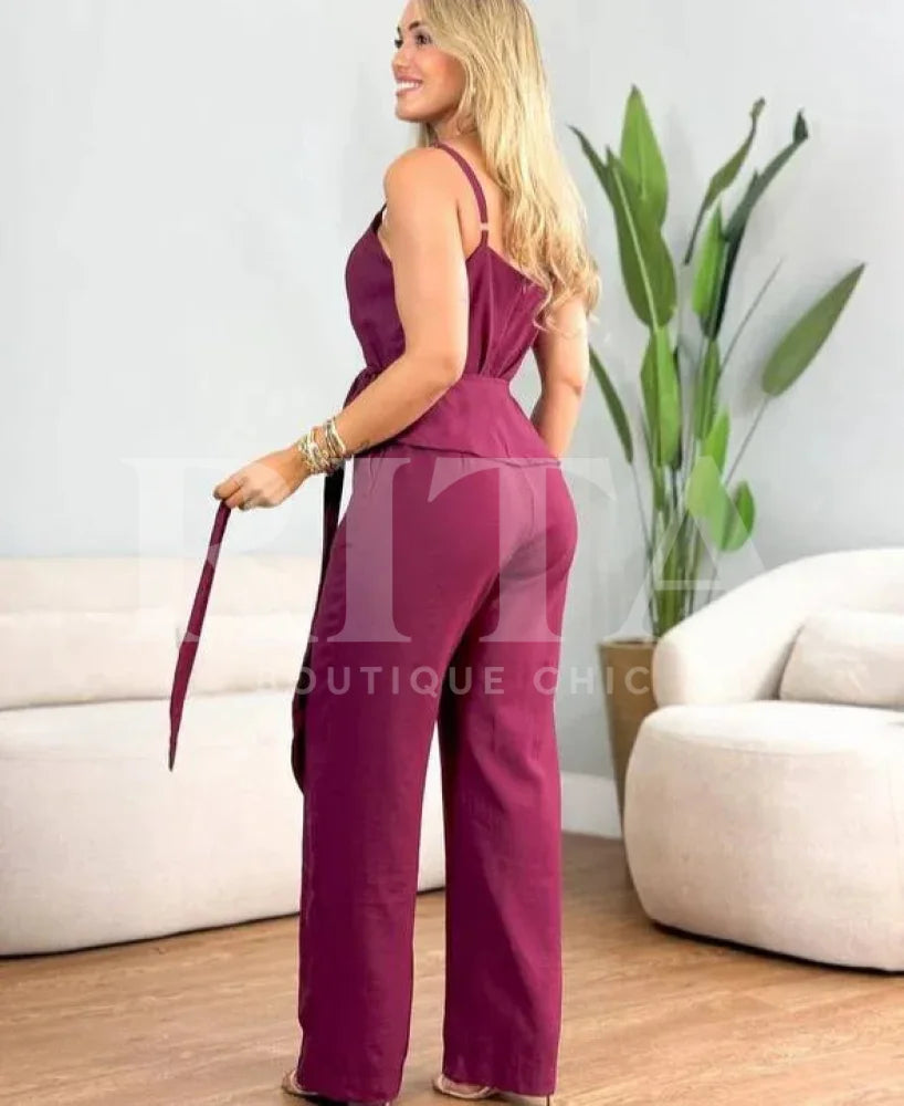 macacão Longo Duas Amarrações