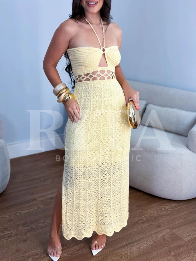 Vestido Amalfi Amarelo vestido