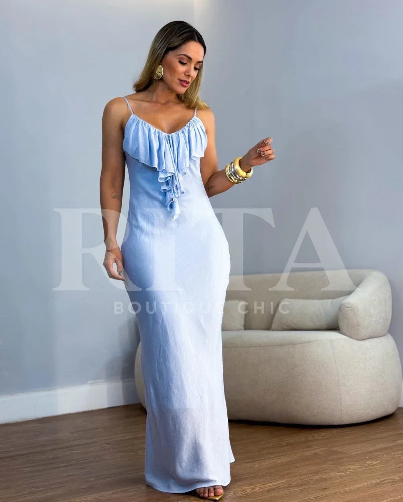 Vestido Brisa Mar P / Azul vestido