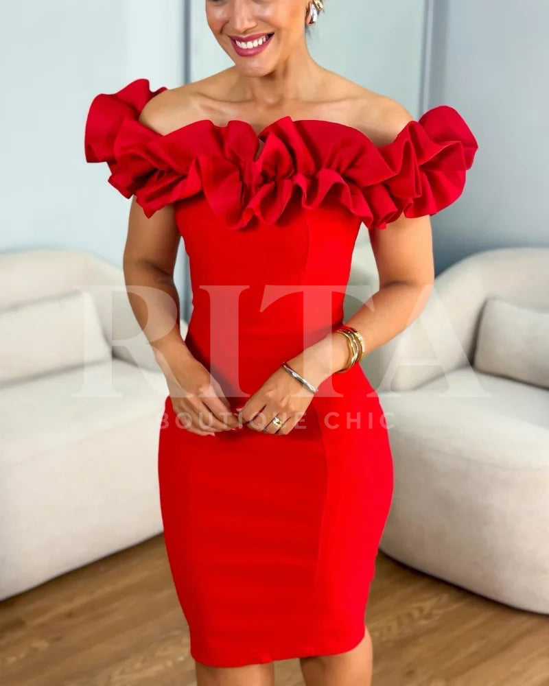 Vestido Desejo p / Vermelho macacao