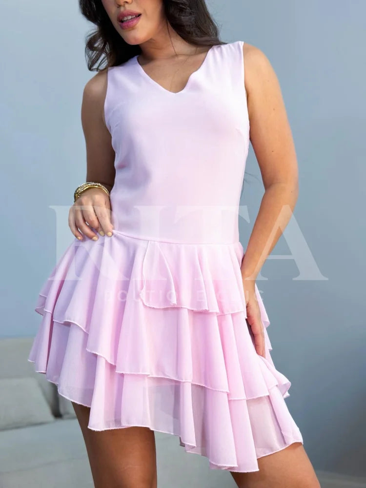 Vestido Encantada P / Rosa vestido