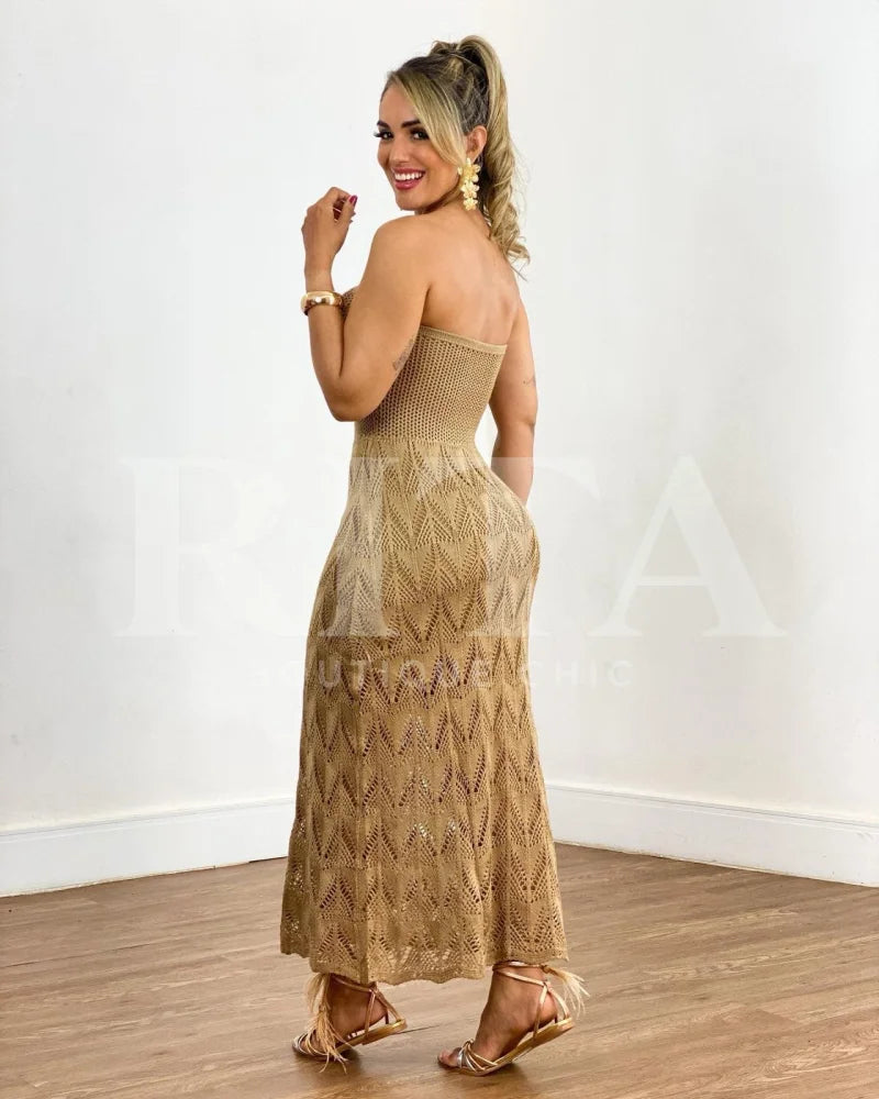 Vestido Essência Chic macacao