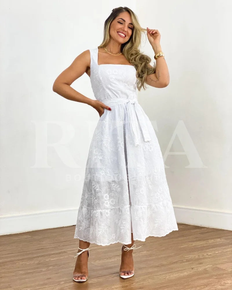 Vestido Jardim Encantado Vistido