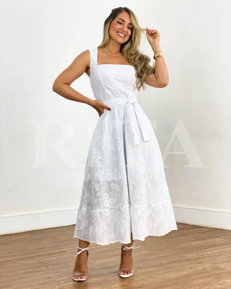 Vestido Jardim Encantado Vistido