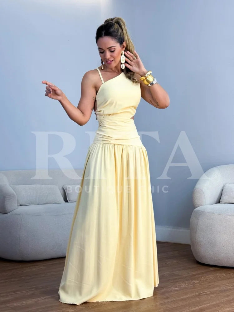 Vestido Marbella Amarelo vestido