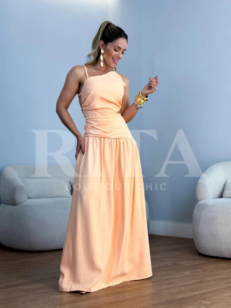 Vestido Marbella Laranja vestido