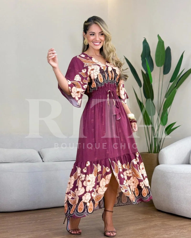 Vestido Romance cor-05 / unico-36-ao-42 vestido